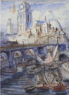 Marius Richters - The Laurens church, Rotterdam