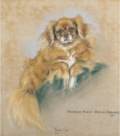 Marjorie Cox - Primrose Piglet Jenkins-Dodwell, a pekingese