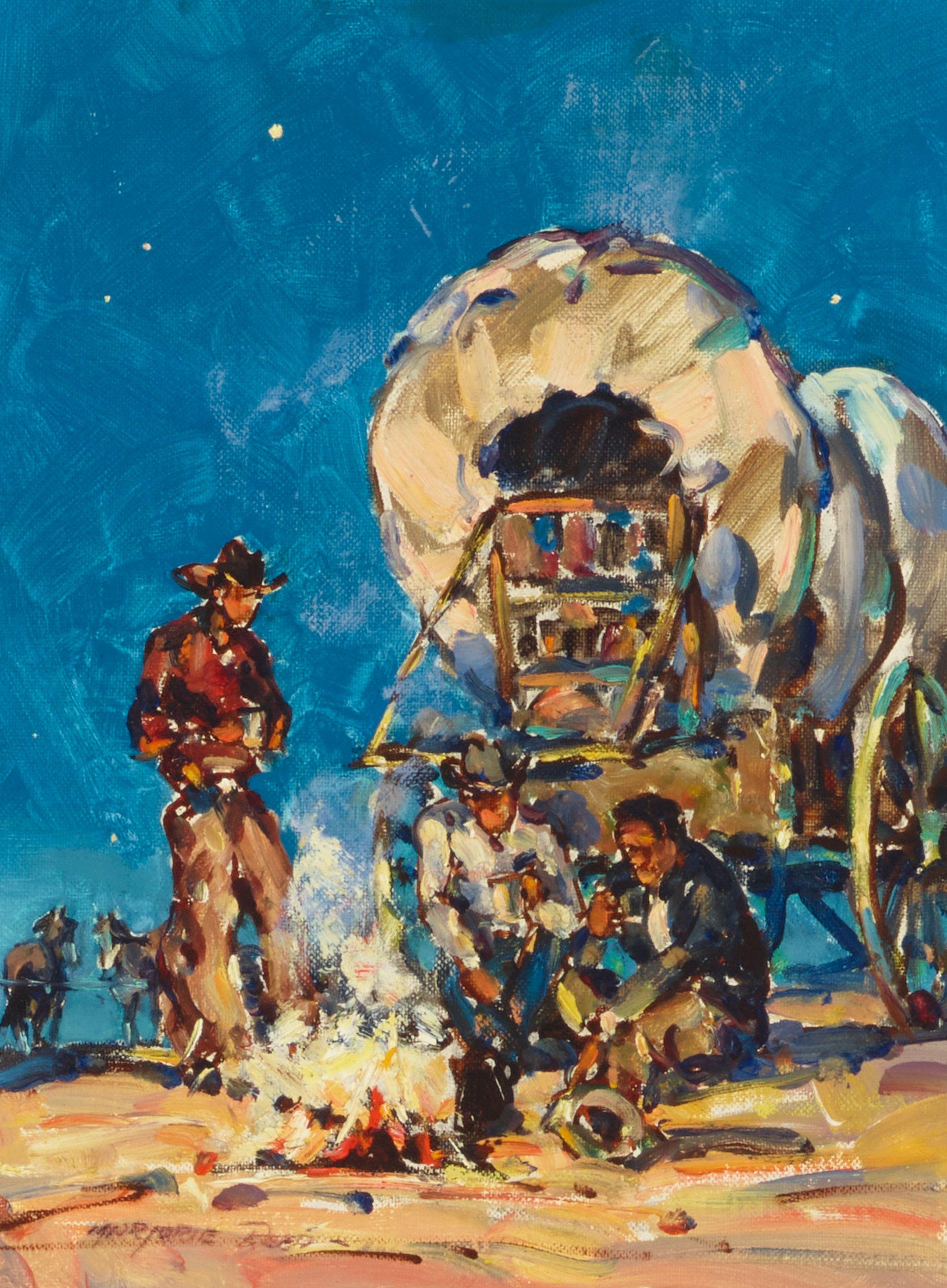 Marjorie Jane Reed - Evening Chow on the Trail