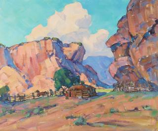 Marjorie Jane Reed - Navajo Lee in Canyon De Chelly