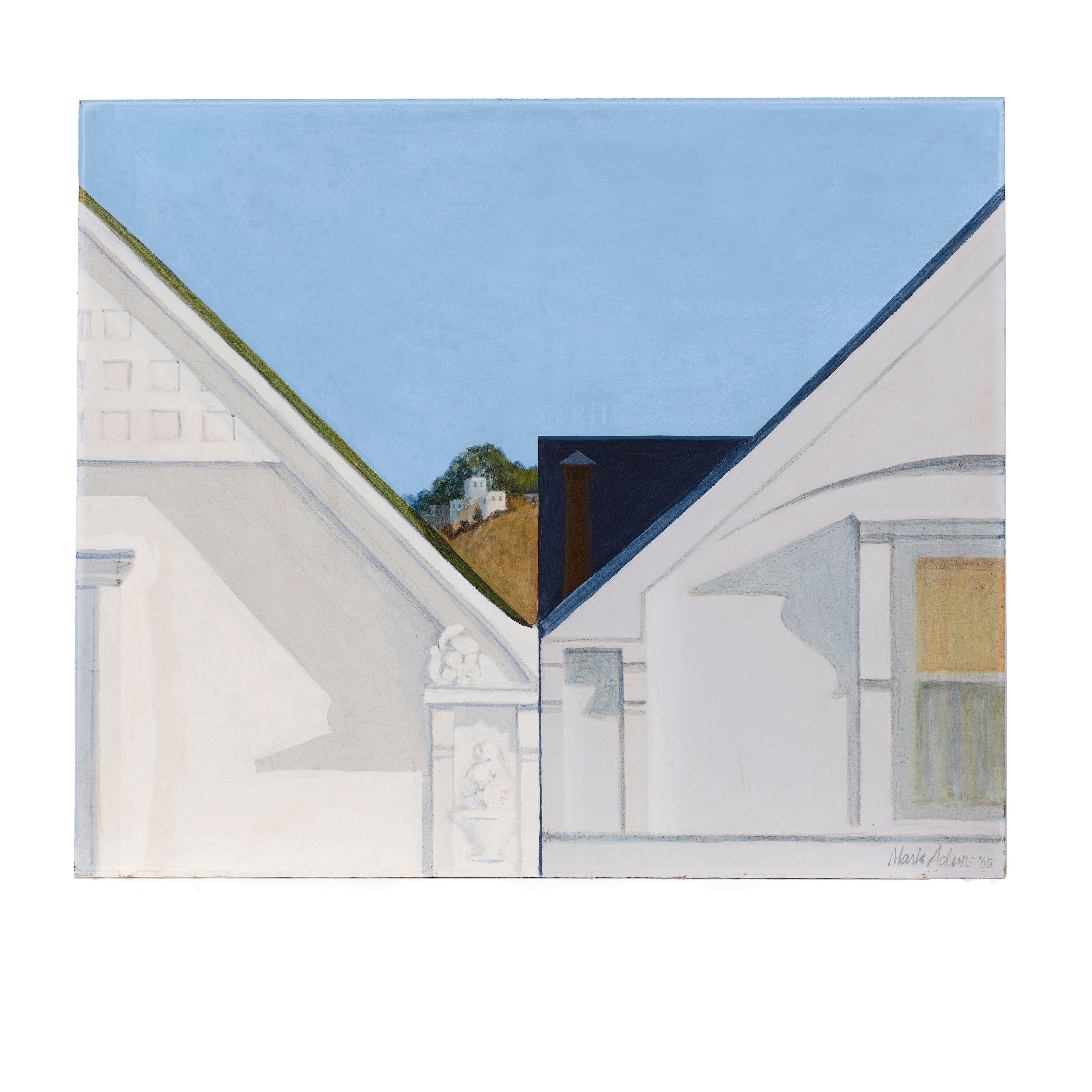 Mark Adams - Untitled (View from Mark Adam\'s Firehouse at 3816 22nd Street), 1965