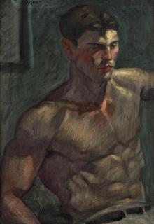 Mark Beard - Unidentified Seated Male Torso