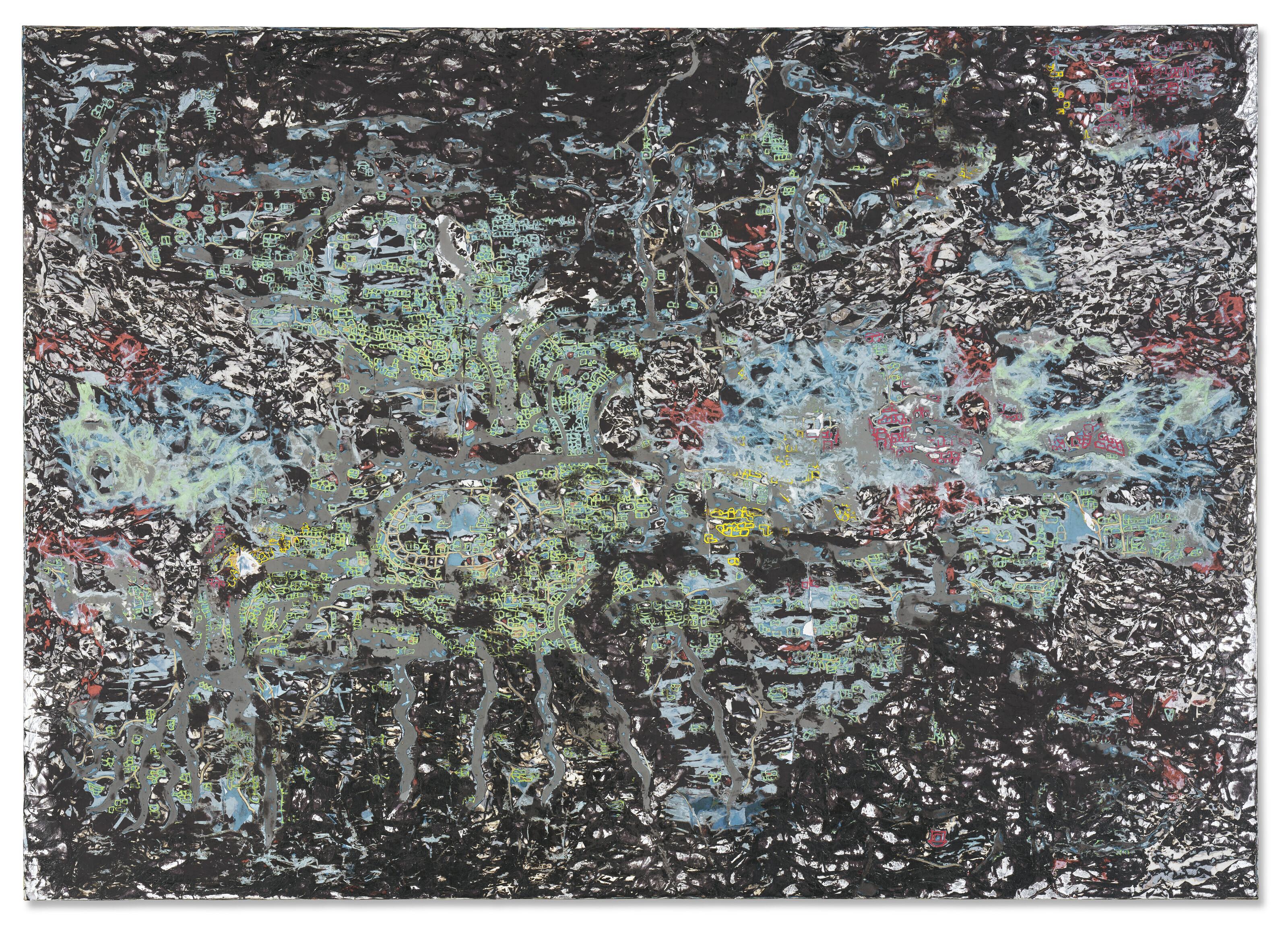 Mark Bradford - Sea Monster