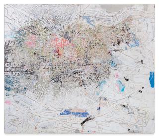 Mark Bradford - Spinning Man