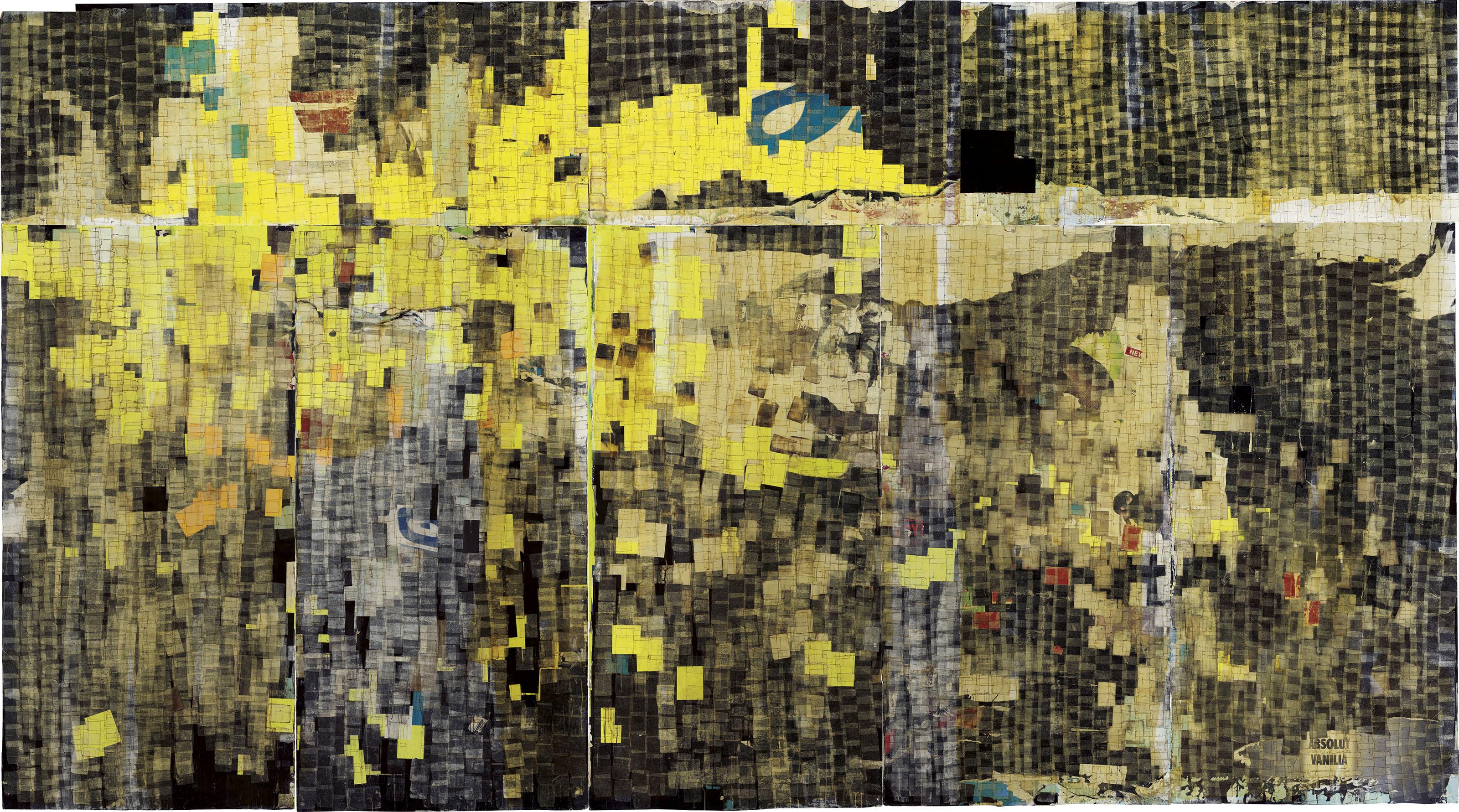 Mark Bradford - The Devil Is Beating His Wife