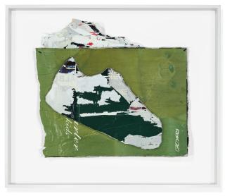 Mark Bradford - Untitled (Shoe)