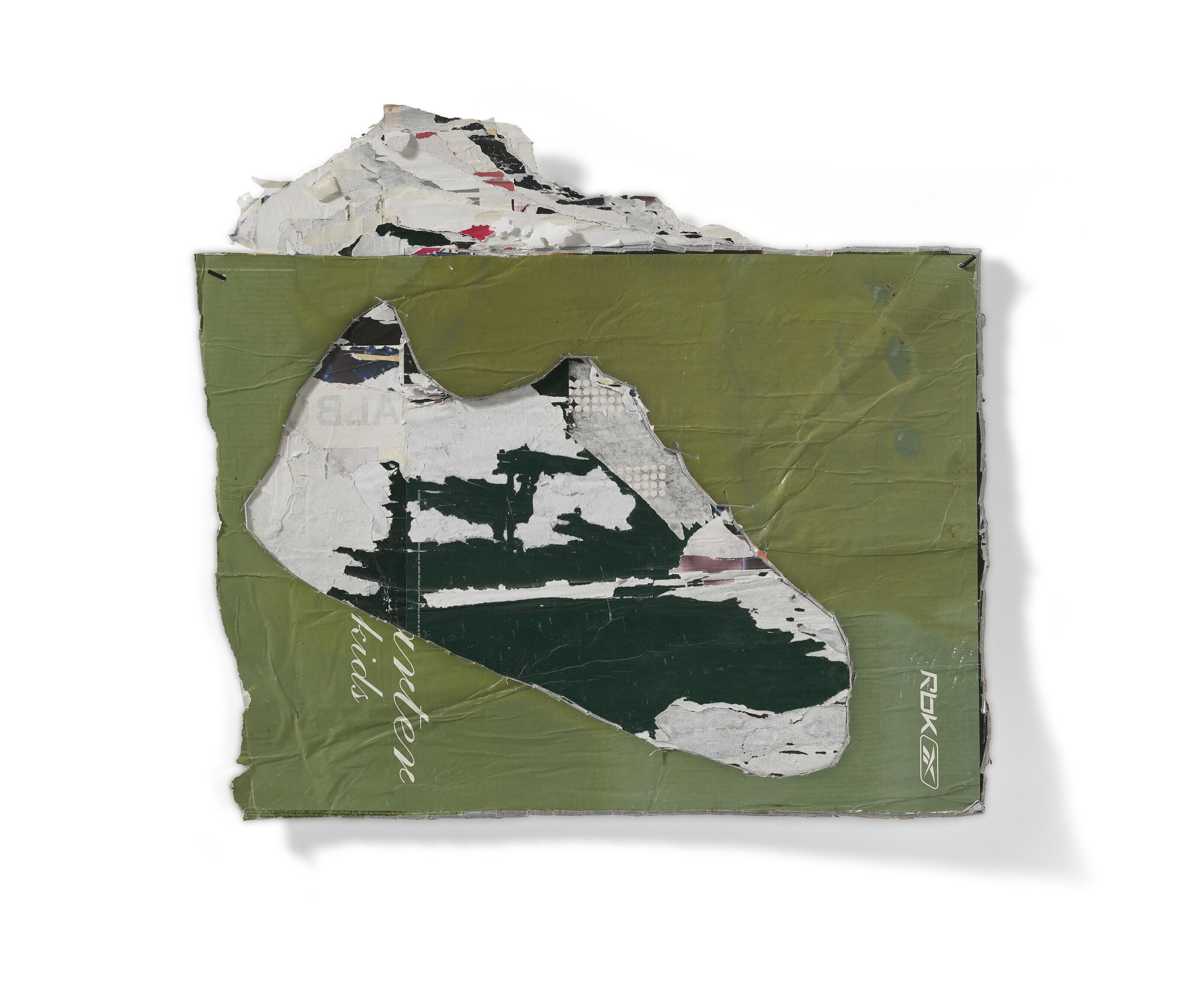 Mark Bradford - Untitled (Shoe)