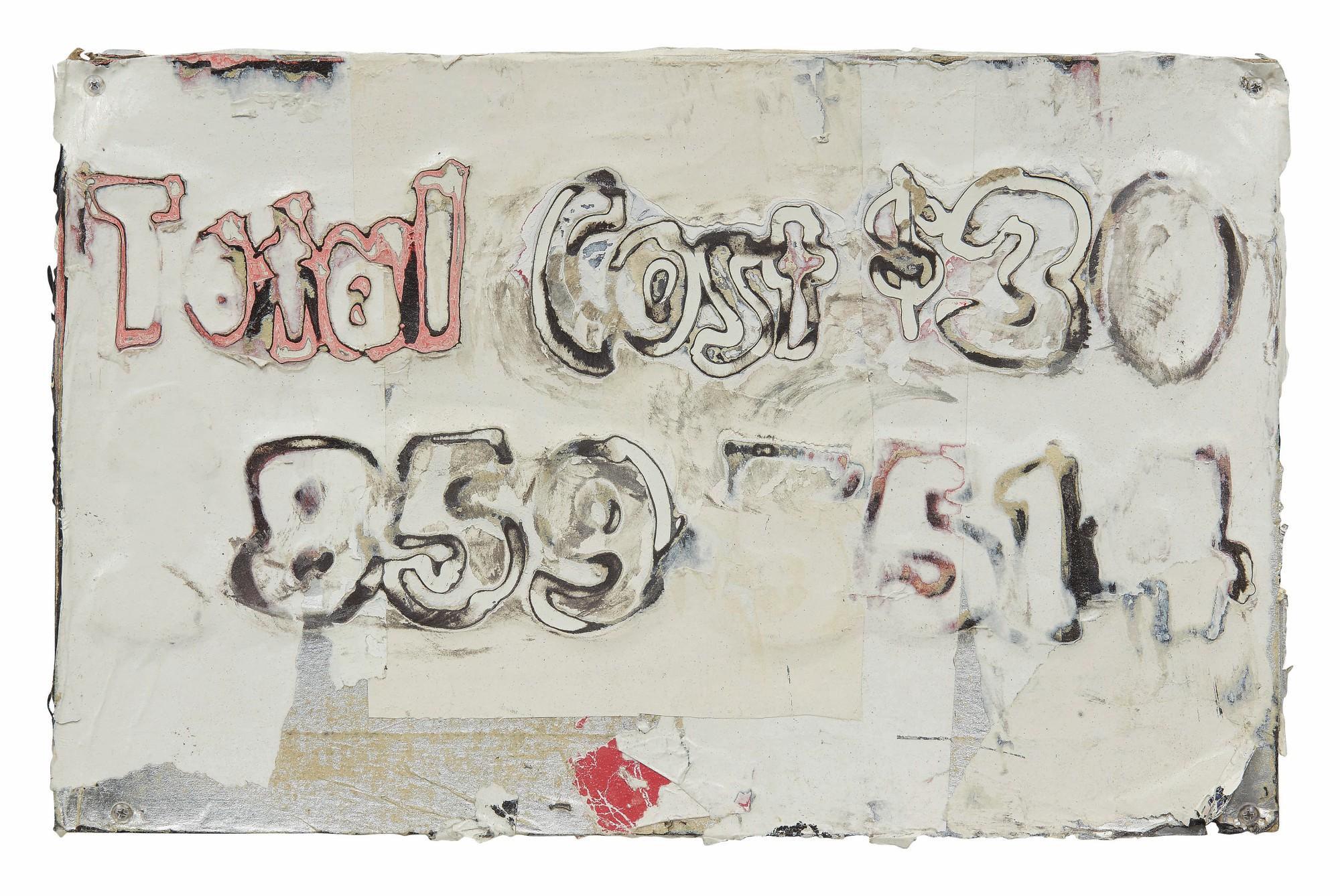 Mark Bradford - Untitled (Total Cost)