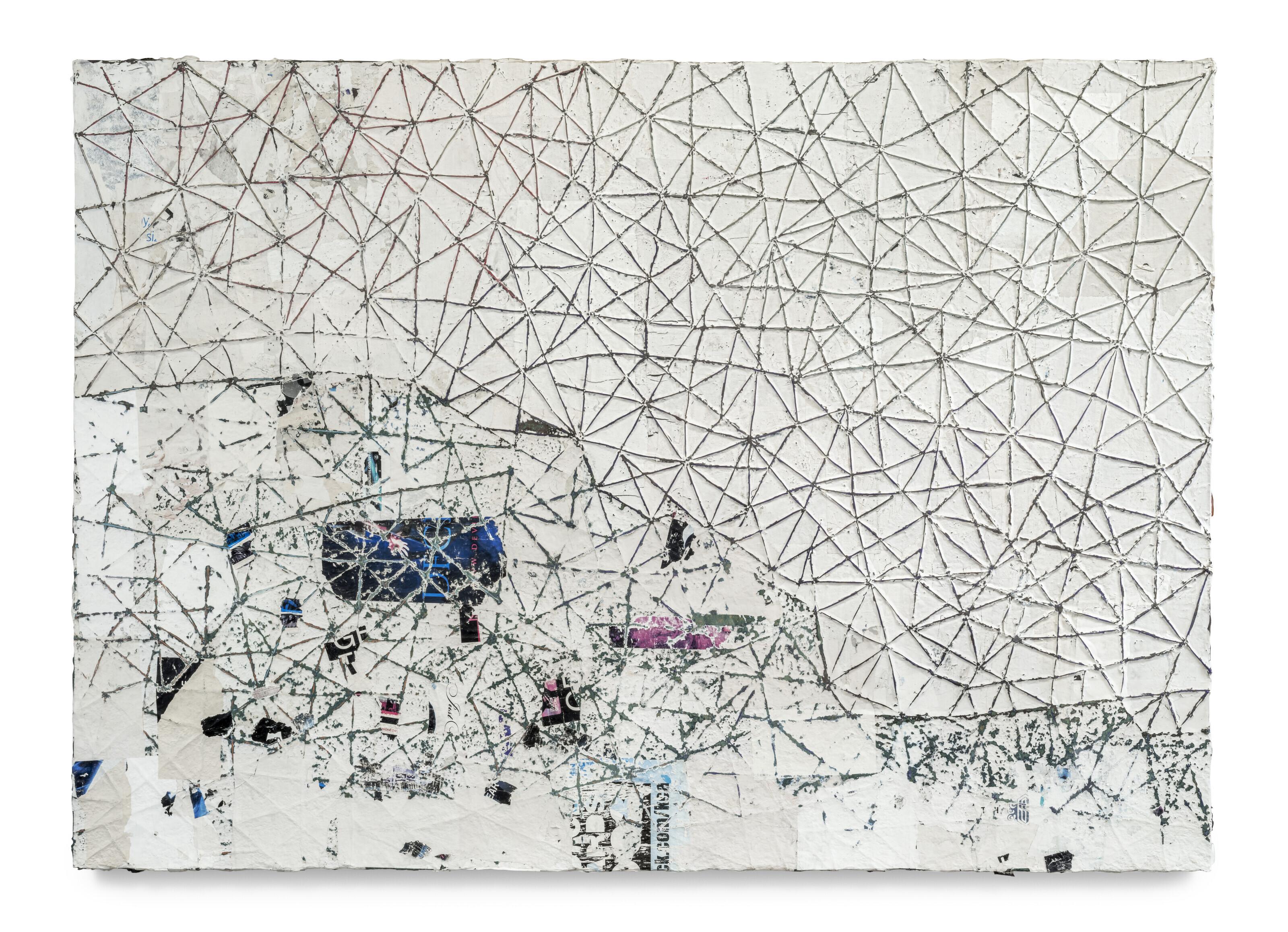 Mark Bradford - White Painting