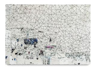 Mark Bradford - White Painting