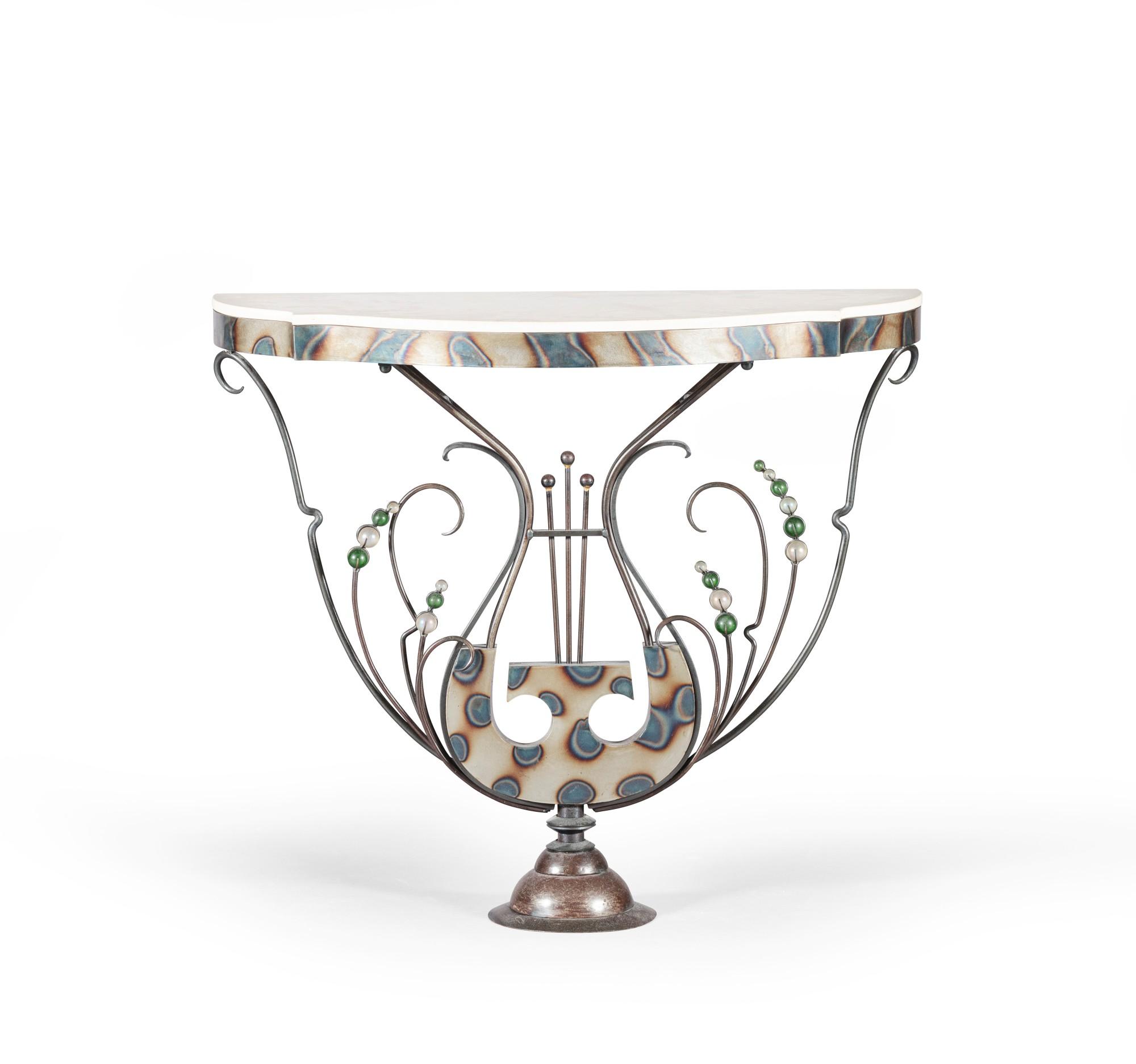 Mark Brazier Jones - Console Lyre, 1994