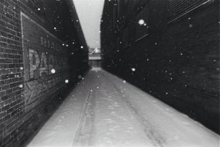 Mark Cohen - Snow in Alley, 1975-1976