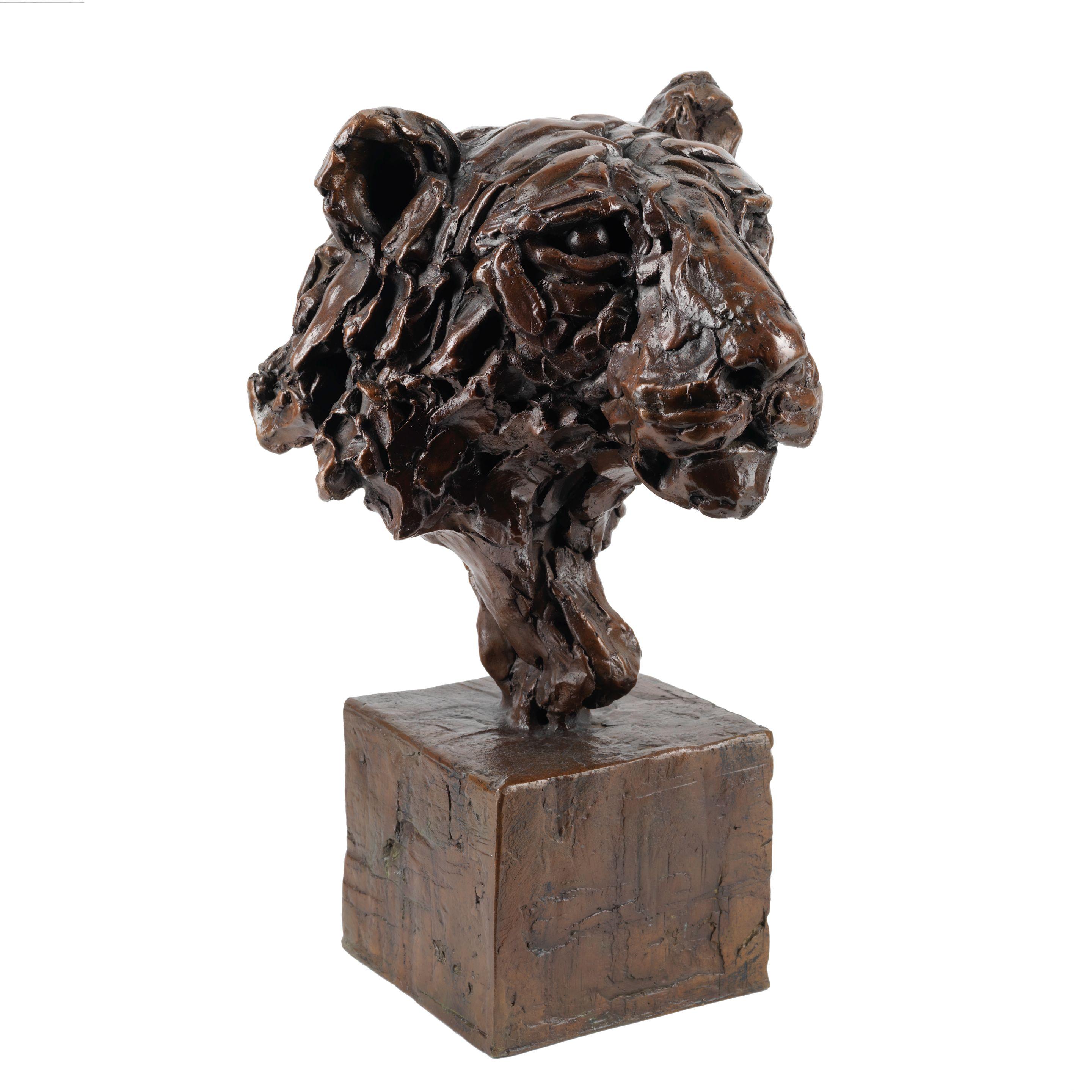 Mark Coreth - Tiger\'s Head 51cm (20 1/16in) high
