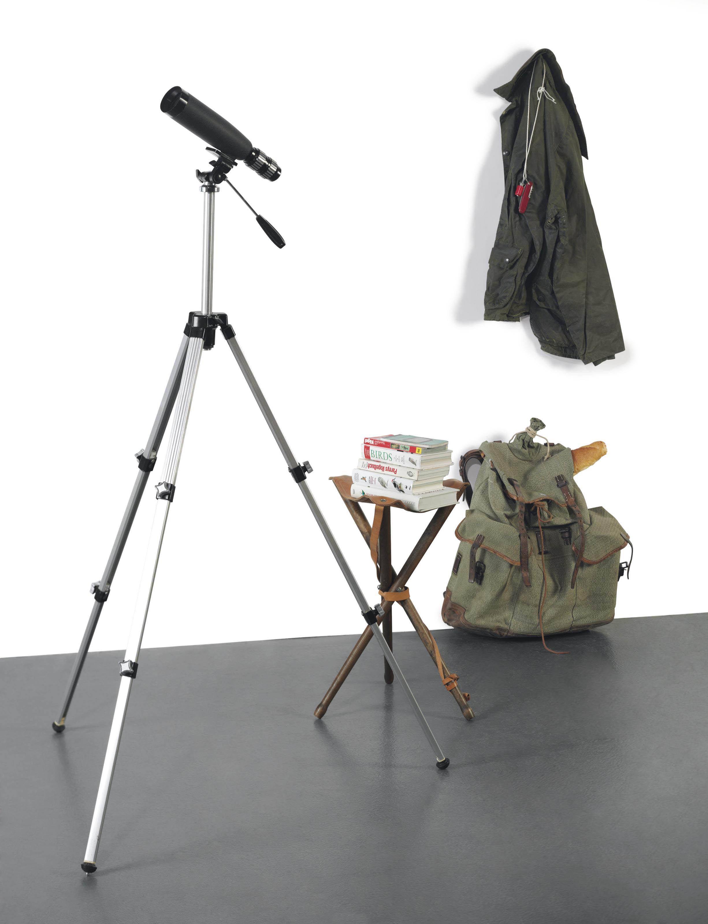 Mark Dion - Costume: Bird Watcher