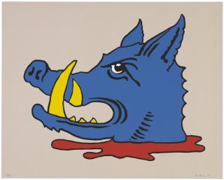 Mark Dion - Hunting Standard (Boar)