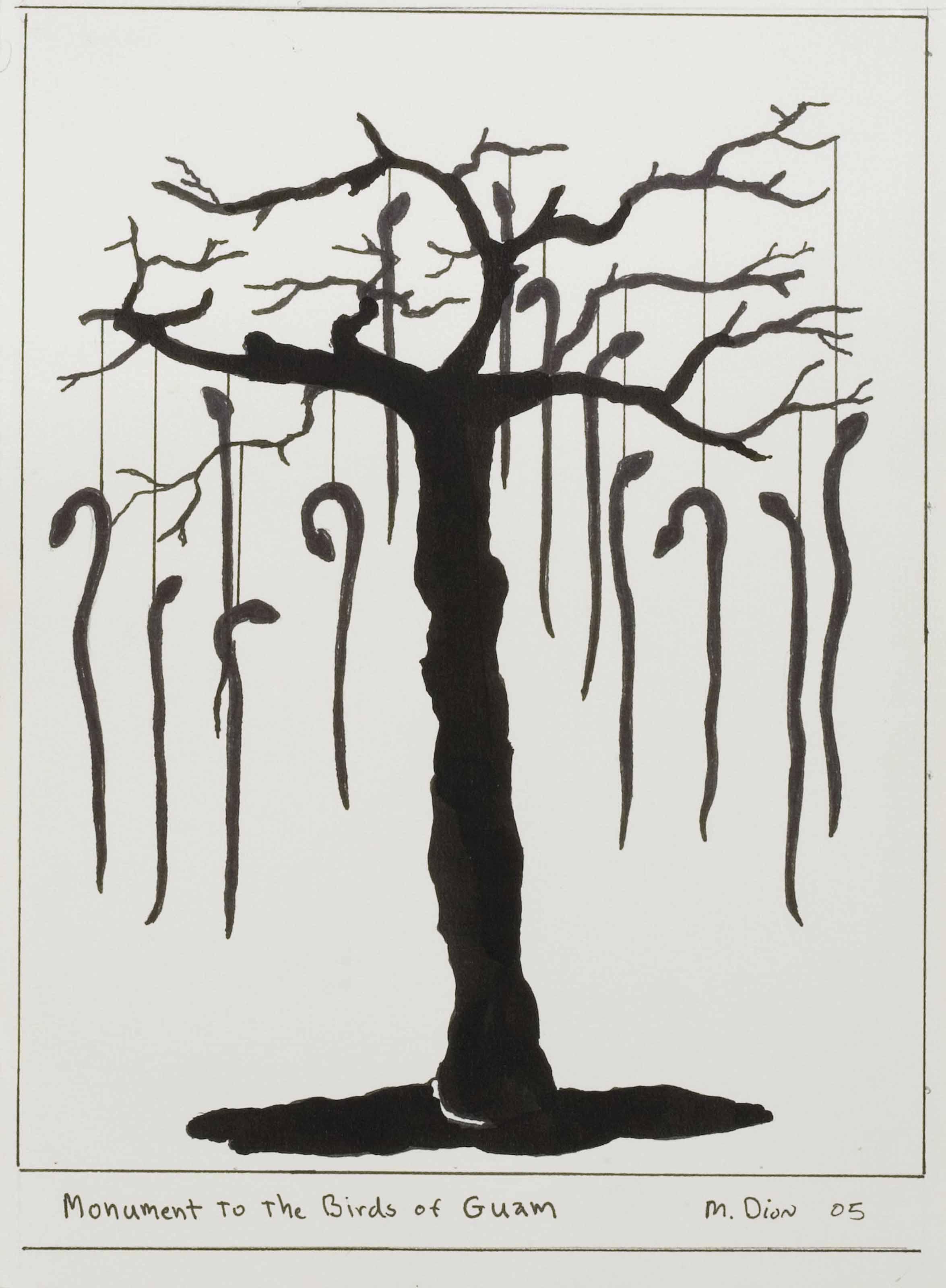 Mark Dion - Monument to the birds of Guam