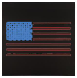 Mark Flood - Flickering Flag