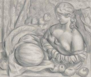 Mark Gertler - Clytie and the Melon