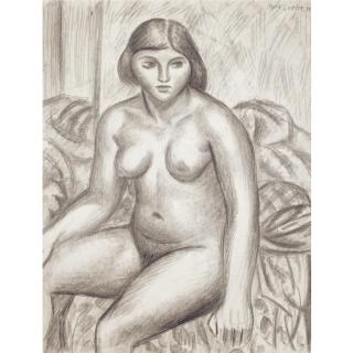 Mark Gertler - Female Nude