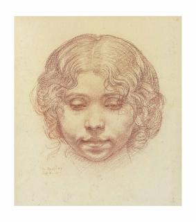 Mark Gertler - Head of a Girl