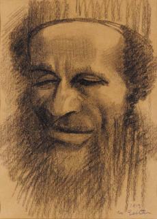 Mark Gertler - Head of a Rabbi