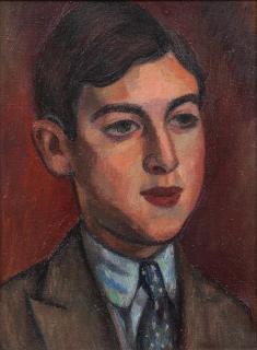 Mark Gertler - Nicholas Mavrogordato 40.6 x 30.5 cm. (16 x 12 in.)