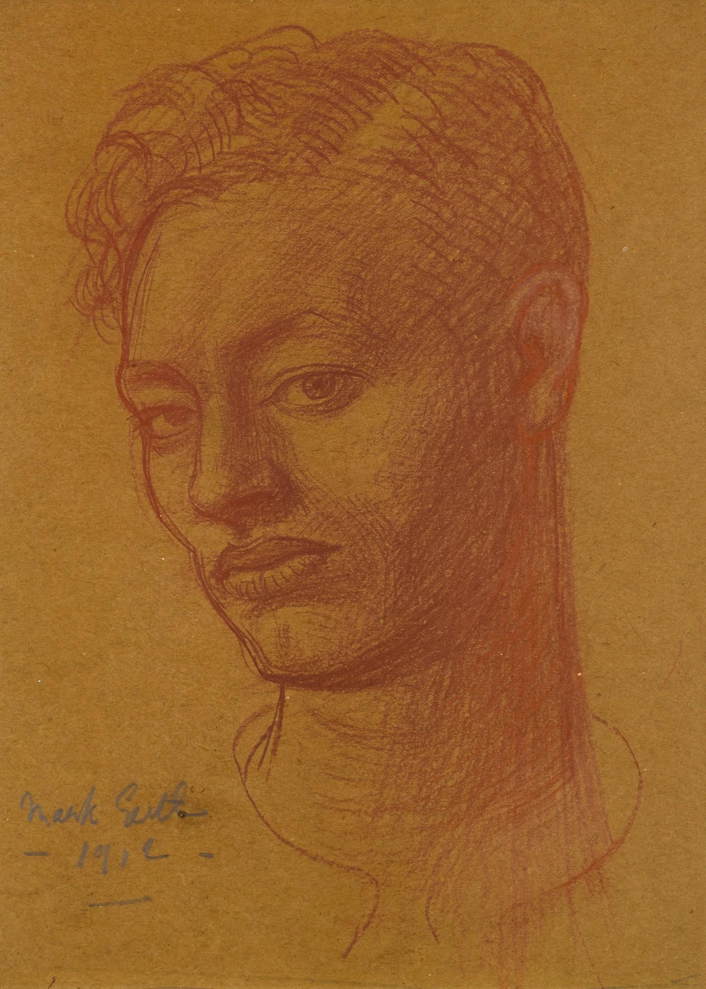 Mark Gertler - Portrait of the Artist\'s Brother