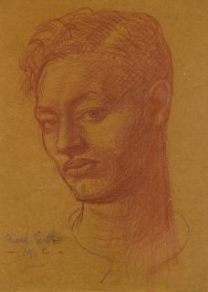 Mark Gertler - Portrait of the Artist\'s Brother