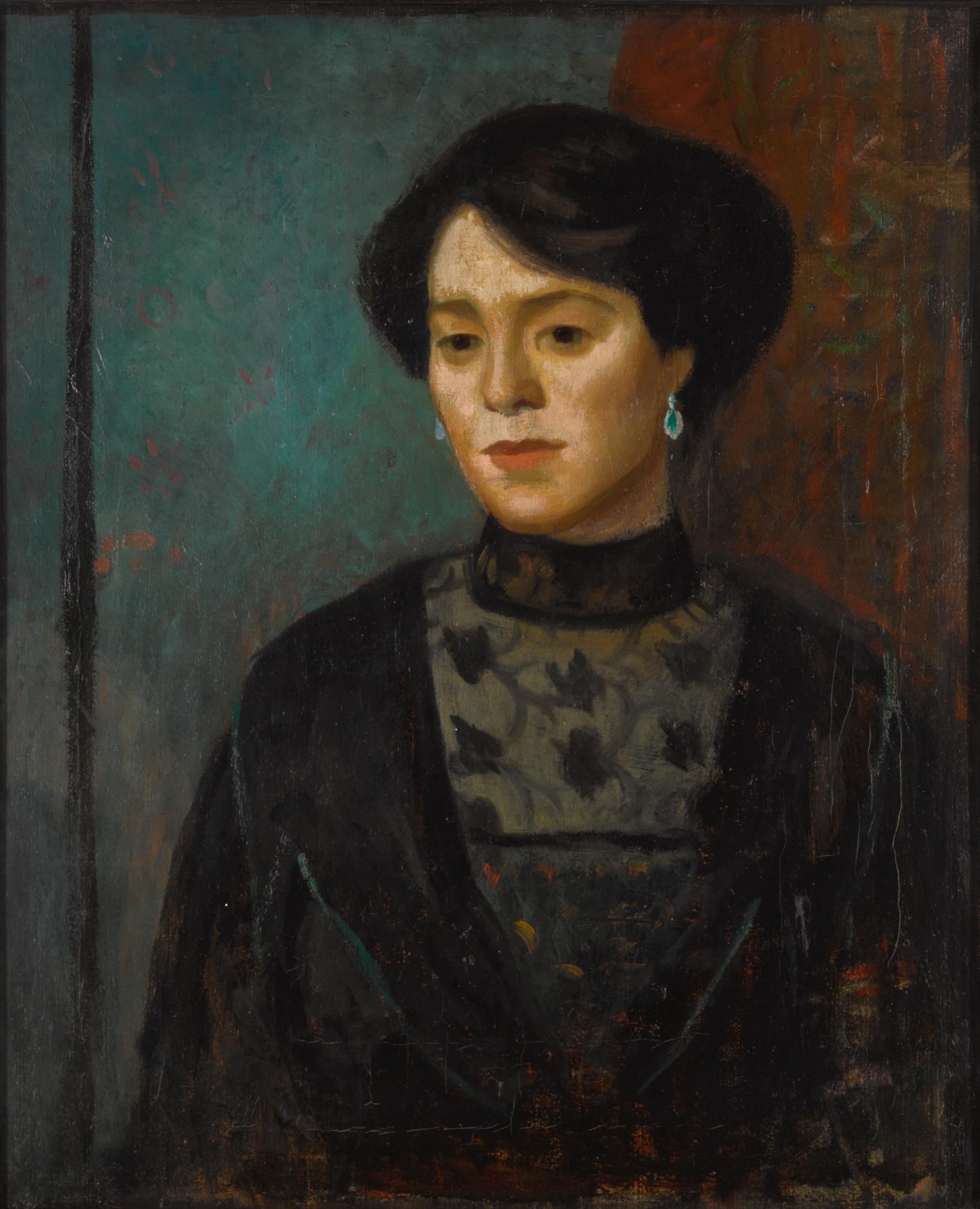 Mark Gertler - Portrait Of The Artist\'S Sister Sophie