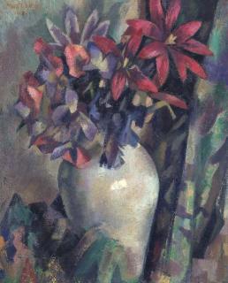 Mark Gertler - Still Life With Flowers