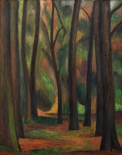 Mark Gertler - Trees at Garsington