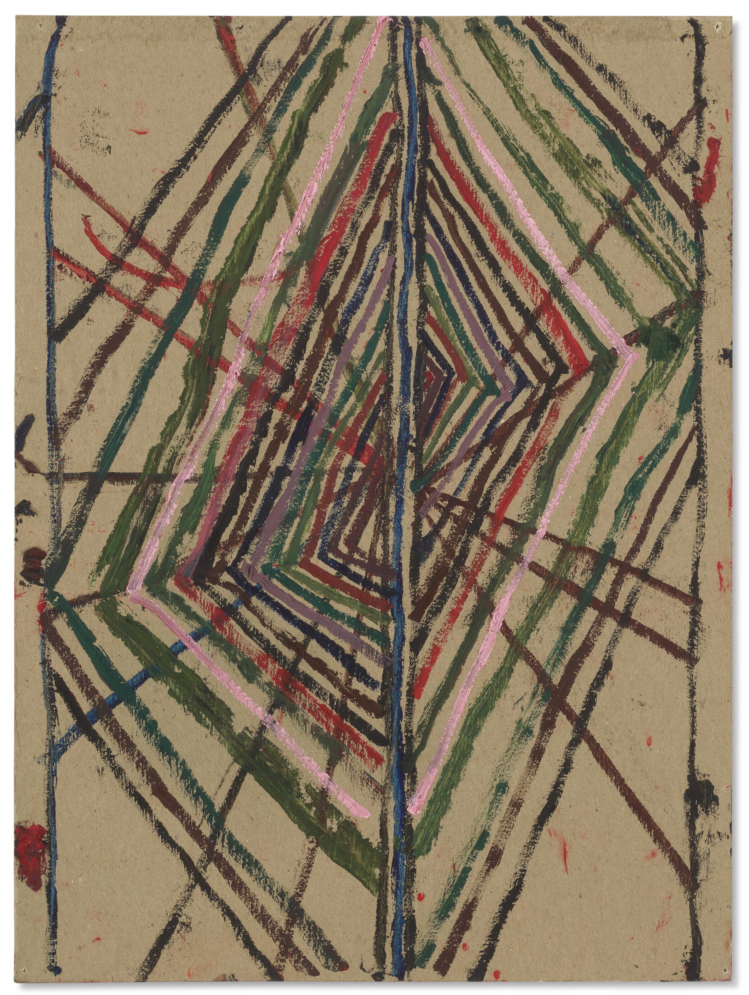 Mark Grotjahn - Untitled (Abstract #724)