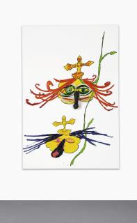 Mark Grotjahn - Untitled (Angry Flower)