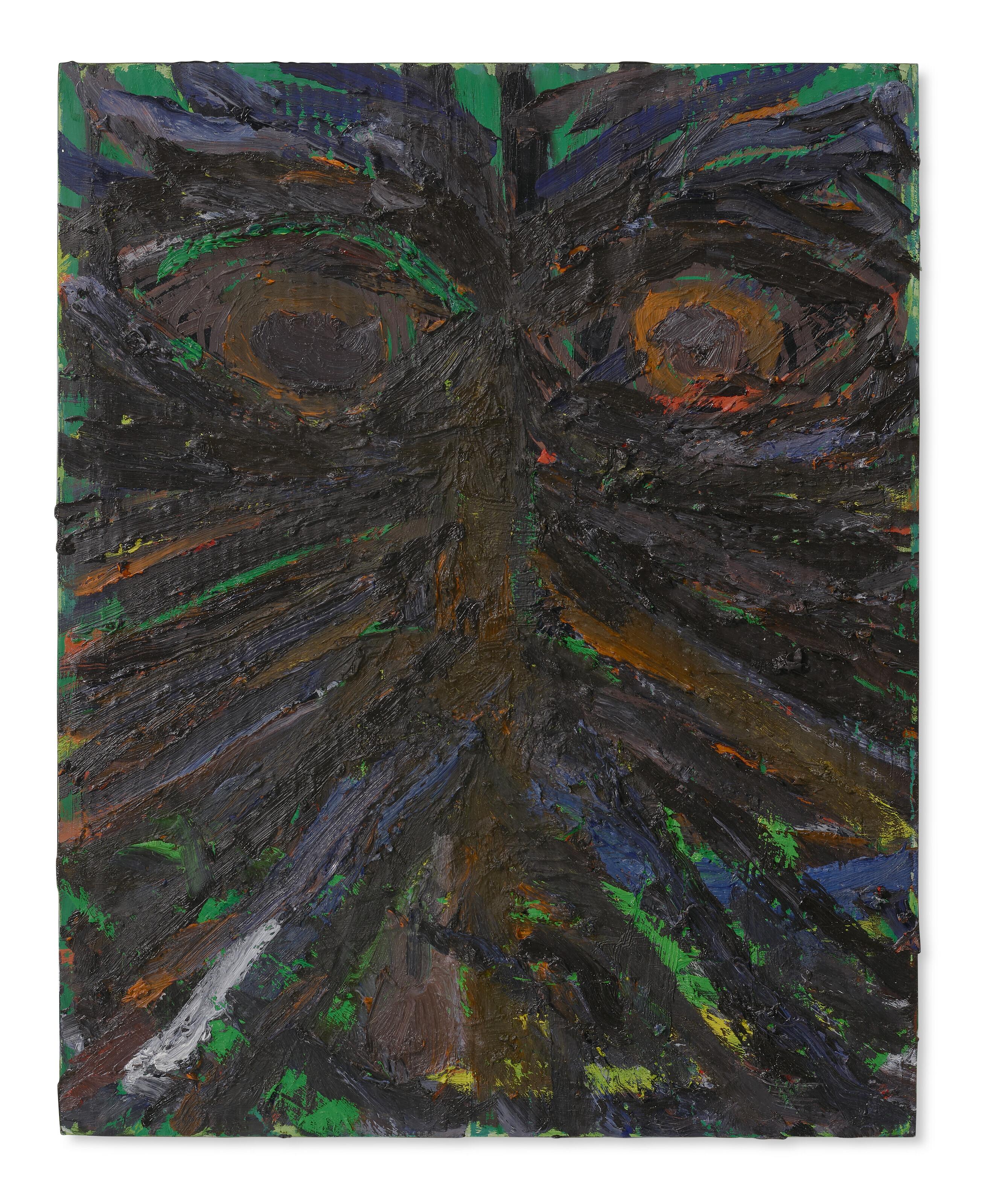 Mark Grotjahn - Untitled (Butterfly Face)