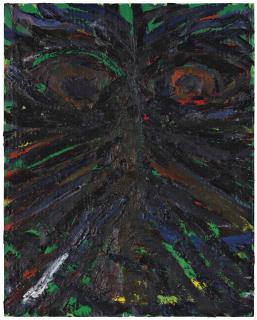 Mark Grotjahn - Untitled (Butterfly Face)