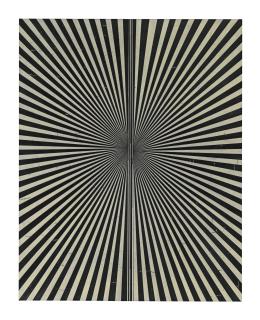 Mark Grotjahn - Untitled (Creamsicle 864)