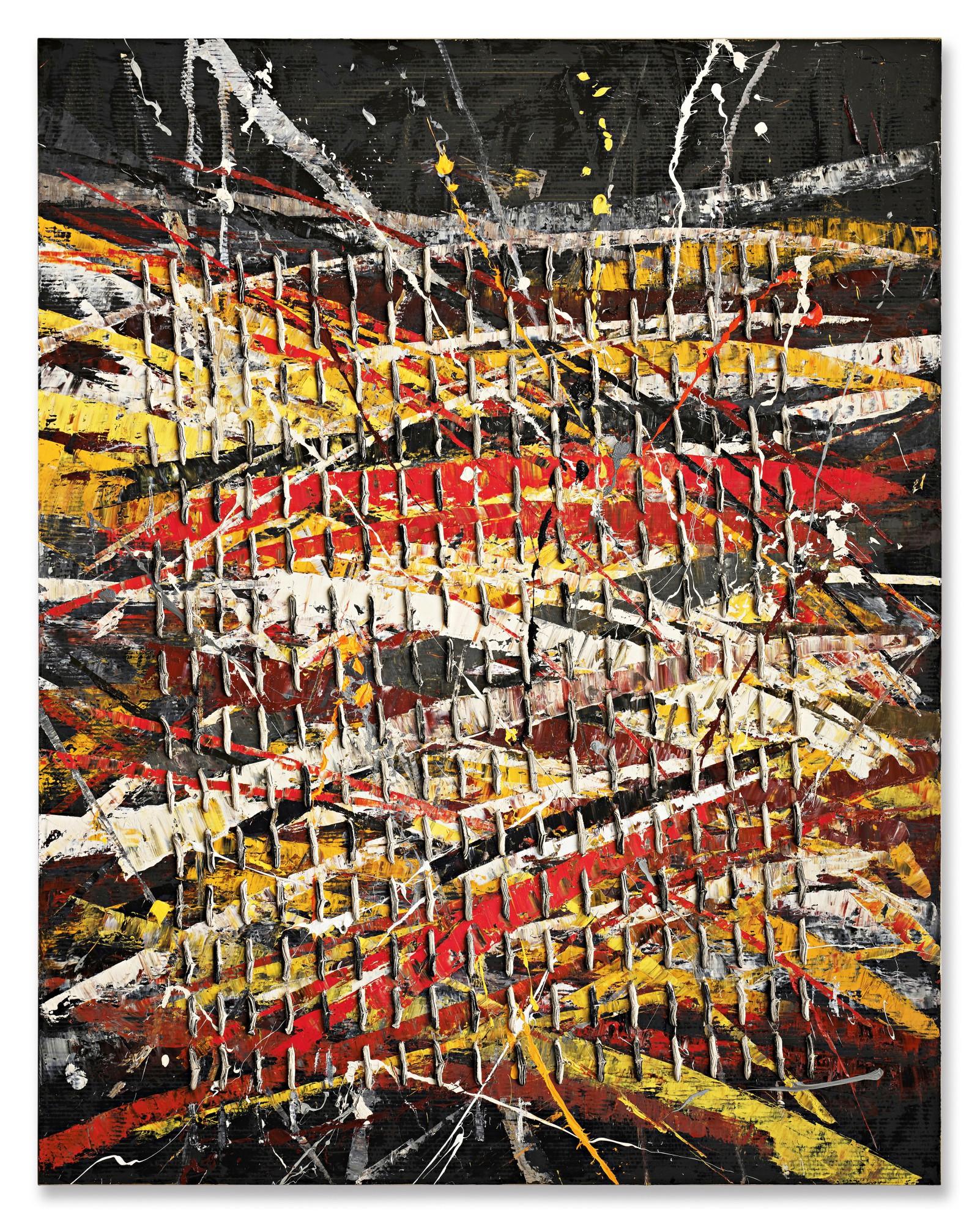 Mark Grotjahn - Untitled (Free Capri 52.12)