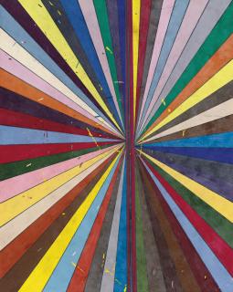 Mark Grotjahn - Untitled (Full Color Butterfly 758)