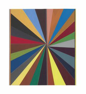 Mark Grotjahn - Untitled (Full Colored Butterfly)