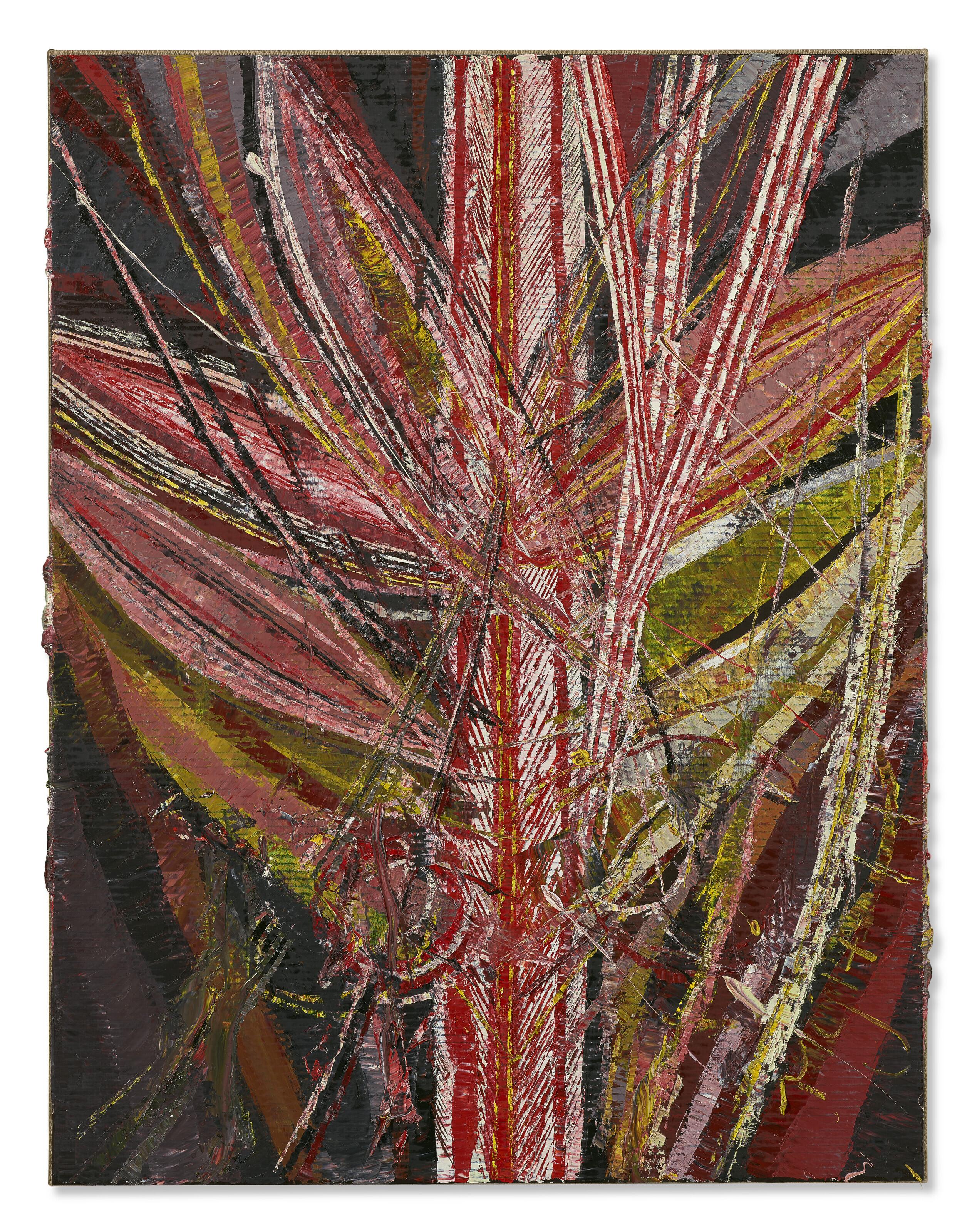 Mark Grotjahn - Untitled (Indian #1 Face 45.46)