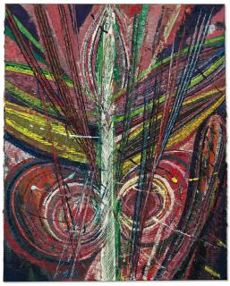 Mark Grotjahn - Untitled (Non-Indian #4 Face 45.59)