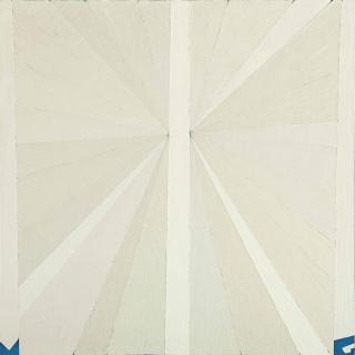 Mark Grotjahn - Untitled (White Butterfly)