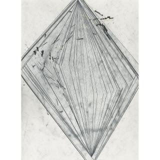 Mark Grotjahn - Untitled (White Diamond)