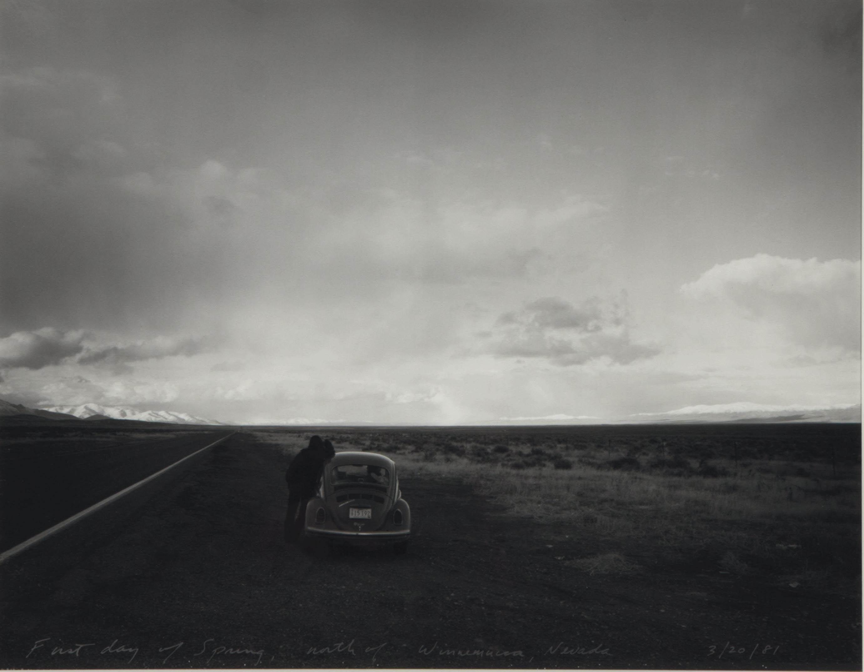 Mark Klett - First Day of Spring, North of Winnemucca, Nevada