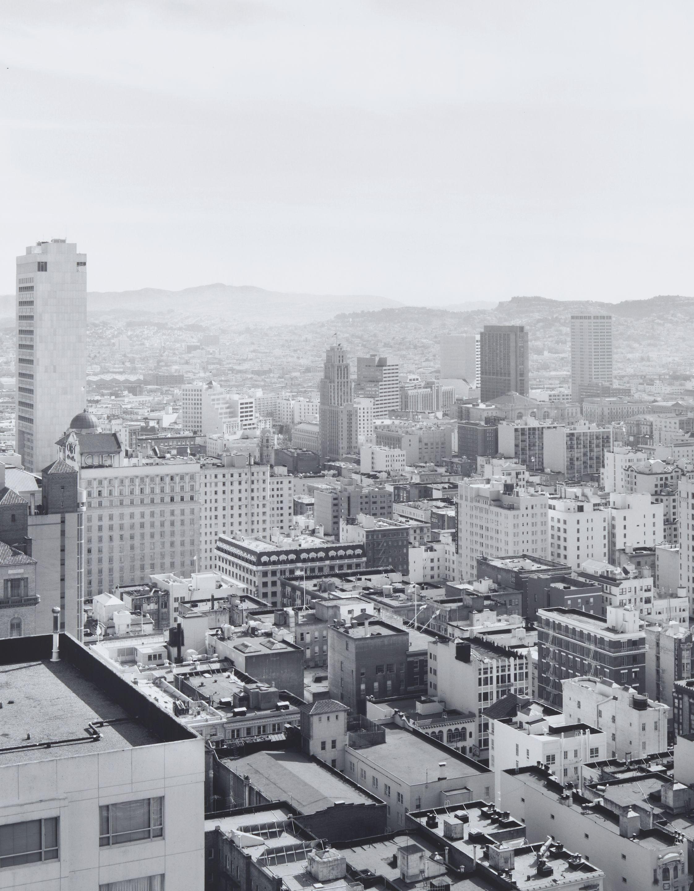 Mark Klett - Panorama of San Francisco from California Street Hill (portfolio)
