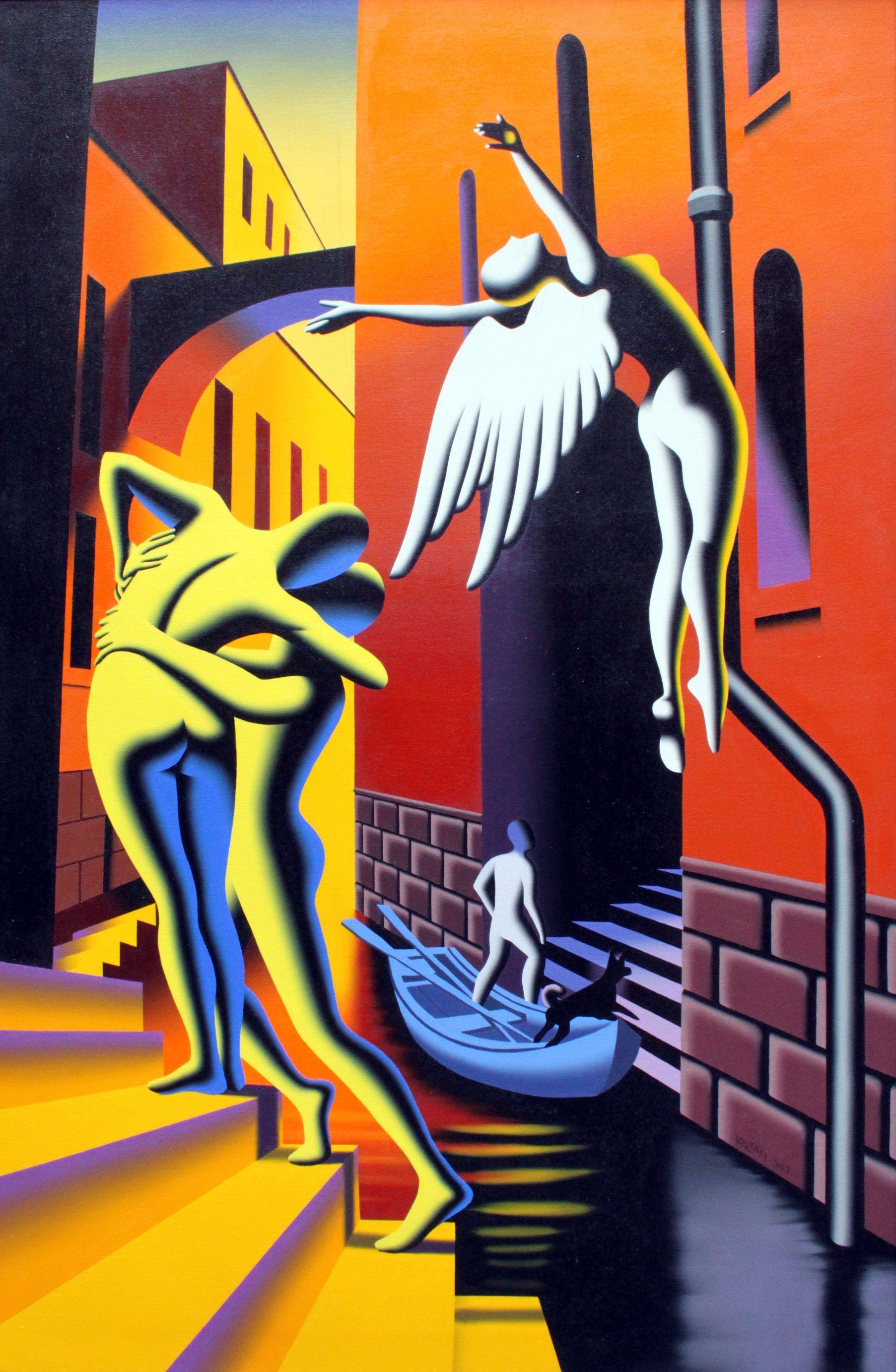 Mark Kostabi - Ascensione veneta