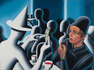 Mark Kostabi - Not on the money