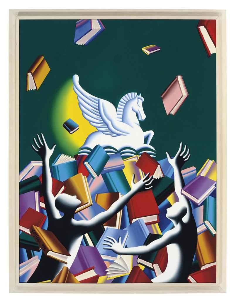 Mark Kostabi - Pegasus Rising
