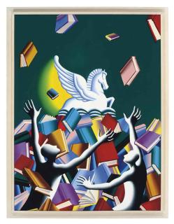 Mark Kostabi - Pegasus Rising