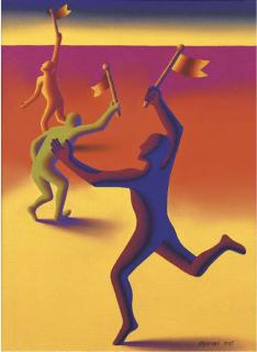 Mark Kostabi - Trifecta